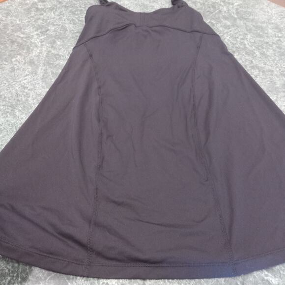 ATHLETA Women’s Black HELENA Swim Beach Dress Halter A-Line Size S Swimming - Picture 2 of 13